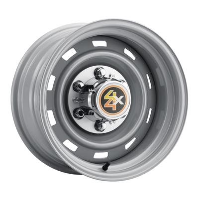 U.S. Wheel 560 Series Truck Rallye Silver Wheels - 5608860450
