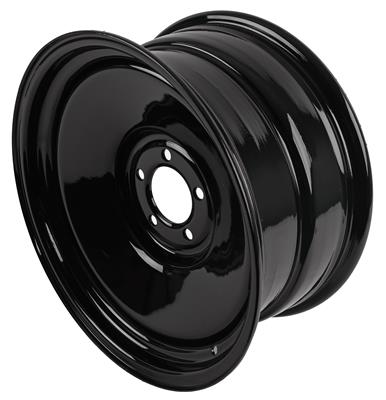 U.S. Wheel 65 Series Rat Rod Gloss Black Wheels - 655812