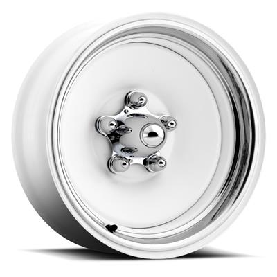 U.S. Wheel 66 Series Rat Rod White Wheels - 662960