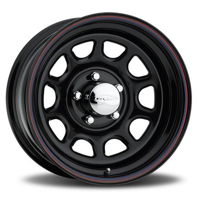 U.S. Wheel 84 Series Daytona Black Wheels - 847755L