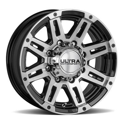 Ultra Wheel 226 Machine Gloss Black Wheels with Diamond-Cut Face - 2266681U