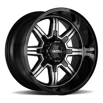 Ultra Wheel 229 Menace Gloss Black Wheels with Diamond Cut Face - 2296883UX10