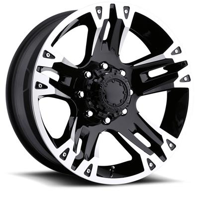 Ultra Wheel 234/235 Maverick Gloss Black with Diamond-Cut Accents Wheels - 2357882B