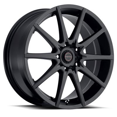 Focal 428 F-04 Matte Black Wheels - 4287719SBX48