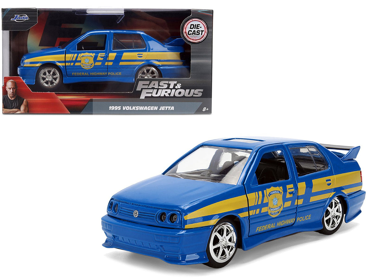 Rapid Vehicles Volkswagen Jetta Police Vehicle "Rio Federal Highway Police" Blue with Yellow...