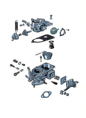 EMPI 30 PICT-1 Carburetors - 981288B