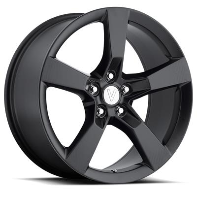 Voxx Replica Camaro SS Matte Black Wheels - S296