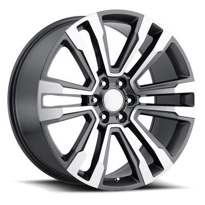 Voxx Replica 2018 Denali Gunmetal Wheels with Machined Face - S440