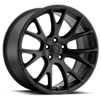 Voxx Replica Hellcat Gloss Black Wheels - S799