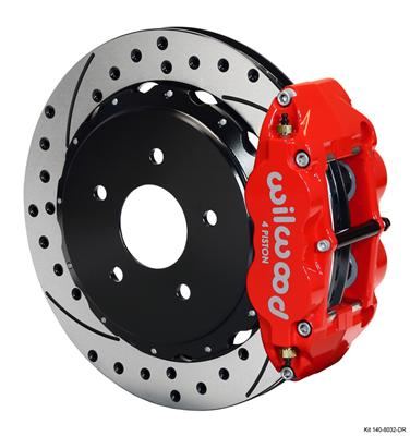 Wilwood Forged Narrow Superlite 4R Big Brake Rear Parking Brake Kits - 1409830DR