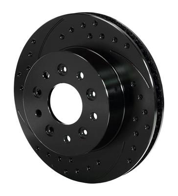 Wilwood SRP Drilled Performance Brake Rotors - 16011285BK