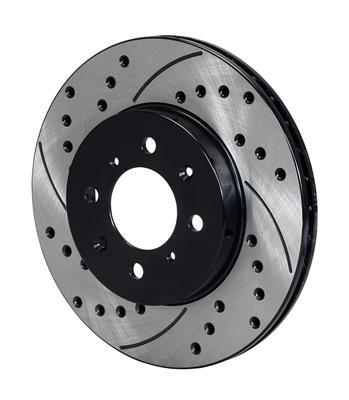 Wilwood SRP Drilled Performance Brake Rotors - 16012838BK