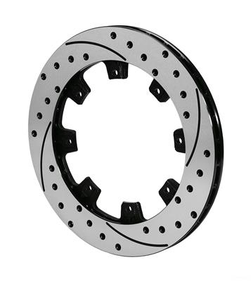 Wilwood SRP Drilled Performance Brake Rotors - 1608497BK