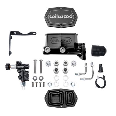 Wilwood Aluminum Tandem Compact Master Cylinder Kits - 26117798BK