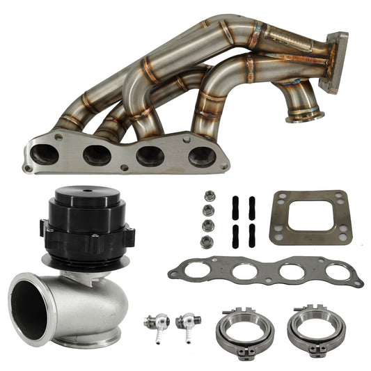 Bull Boost Performance K Swap K Series K20 K24 Dual Ball Bearing Turbo Sidewinder Manifold...
