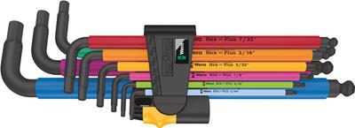 Wera Tools 950 Hex-Plus Black Laser L-Keys - 05022640001