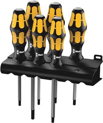 Wera Tools Kraftform Plus 900 Series Black Point Tip Screwdrivers - 05024410001