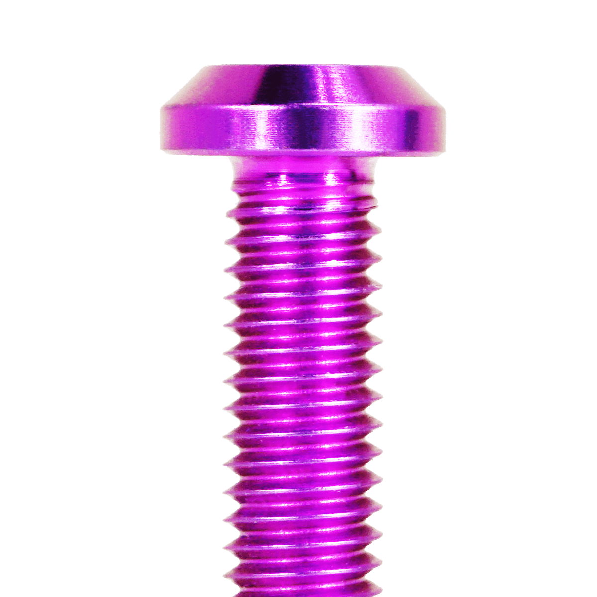 ZSPEC M6-1.0x70mm Dress Up Bolt® Fastener, Angled Head, Titanium Grade-5, Per Each