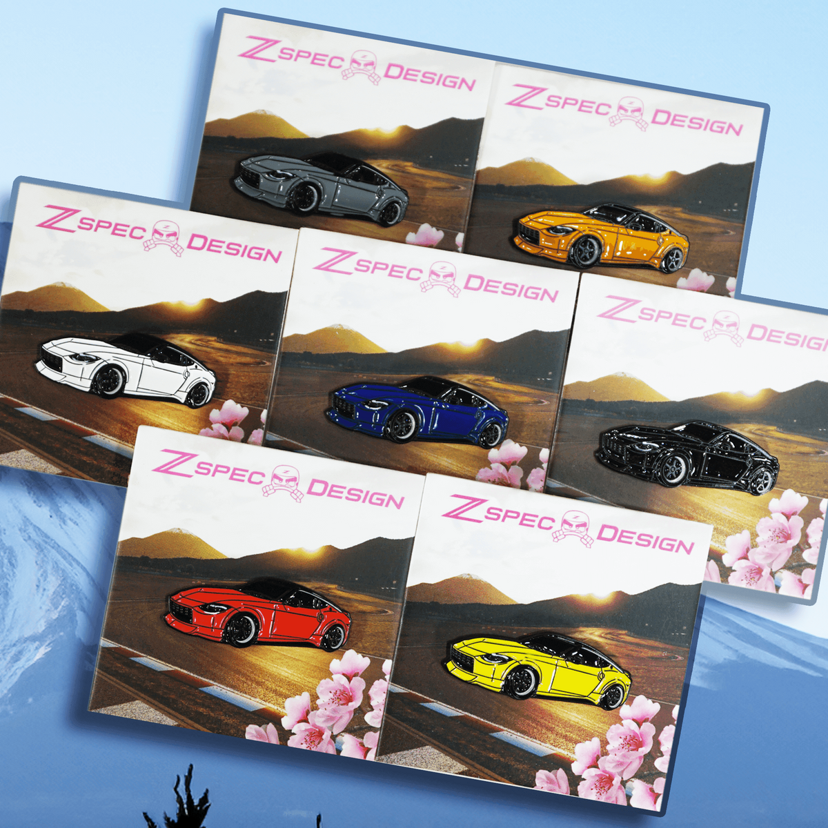 Nissan Z (RZ34) Enamel Collector Pin (Multiple Colors) - ZSPEC Design