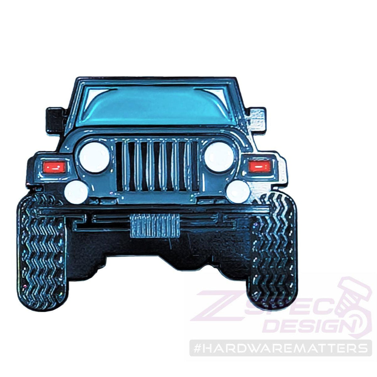 ZSPEC Collector Lapel / Hat Pin - Beach Jeep