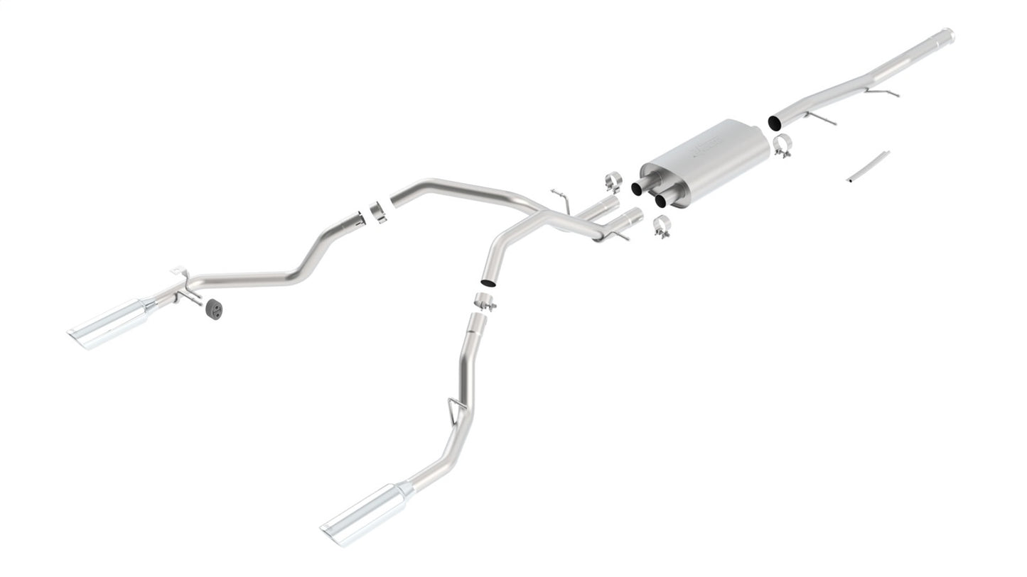 2009-2013 Chevrolet Silverado 1500/ GMC Sierra 1500 Cat-Back Exhaust System Touring