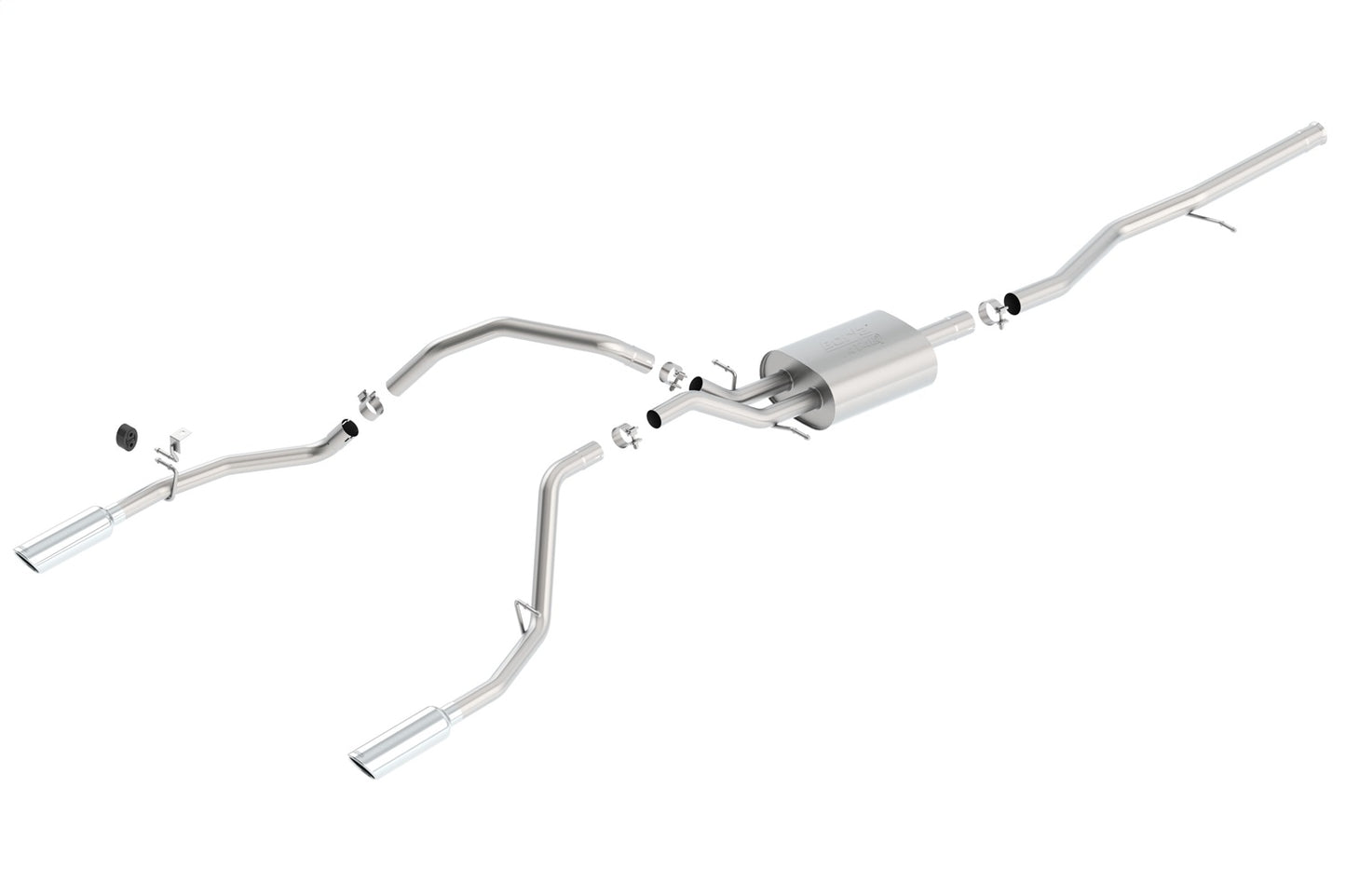 2014-2019 Chevrolet Silverado 1500/ GMC Sierra 1500 Cat-Back Exhaust System ATAK