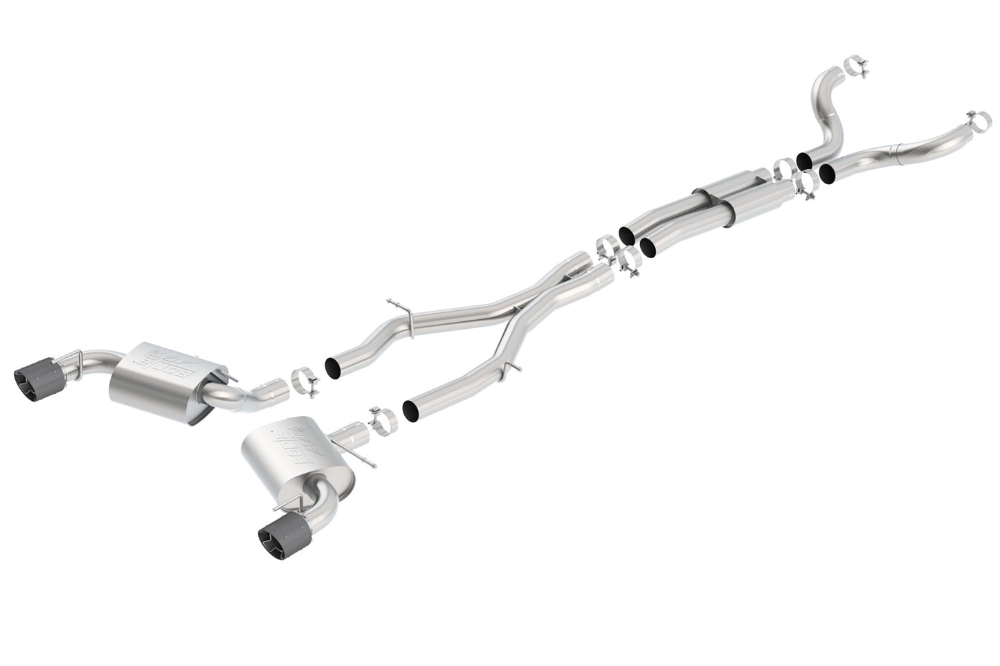 2016-2023 Chevrolet Camaro SS 3" With Single Tips Cat-Back(tm) Exhaust System ATAK(r)