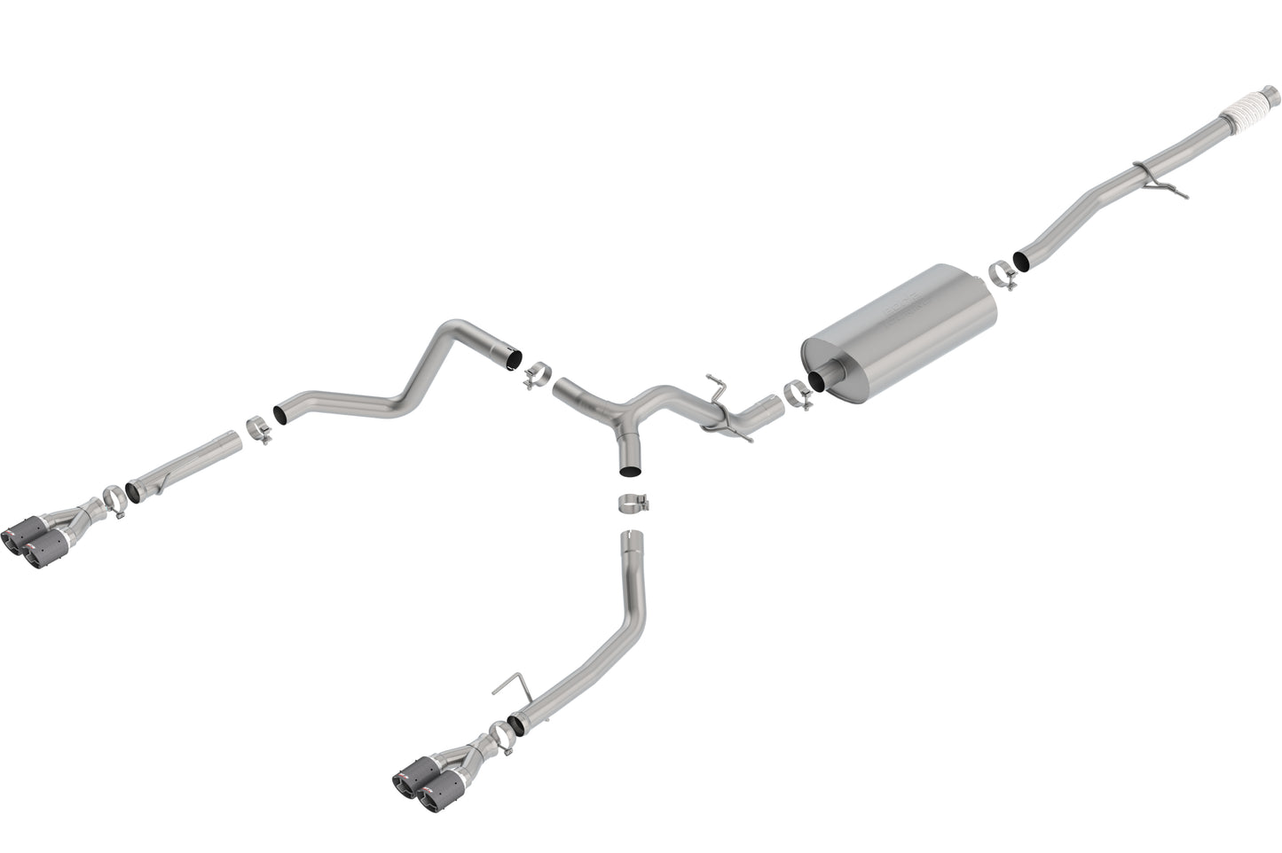 Silverado/ Sierra 1500 2019-2022 Cat-Back(tm) Exhaust System Touring