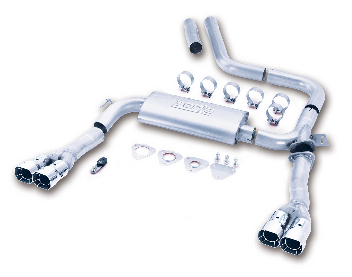1998-2002 Chevrolet Camaro SS/ Camaro Z/28/ Pontiac Trans-Am/ Firebird/ Formula Firebird Cat-Back Exhaust System S-Type