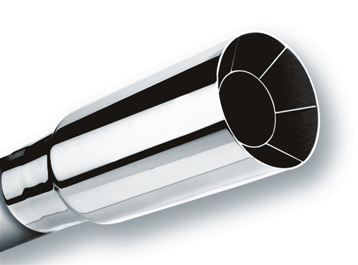 Borla Tip 2in Inlet/ 2.5in Outlet Single Round Intercooled