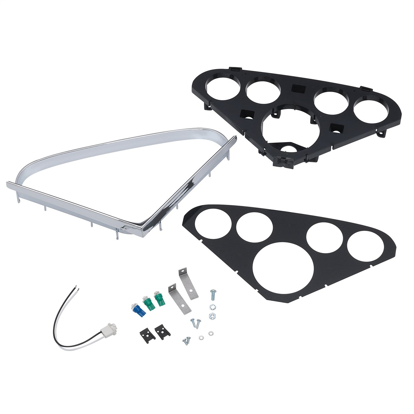 DIRECT FIT DASH PANEL (3-3/8 In. 2-1/16 In. X4) CHEVY TRUCK 55-59