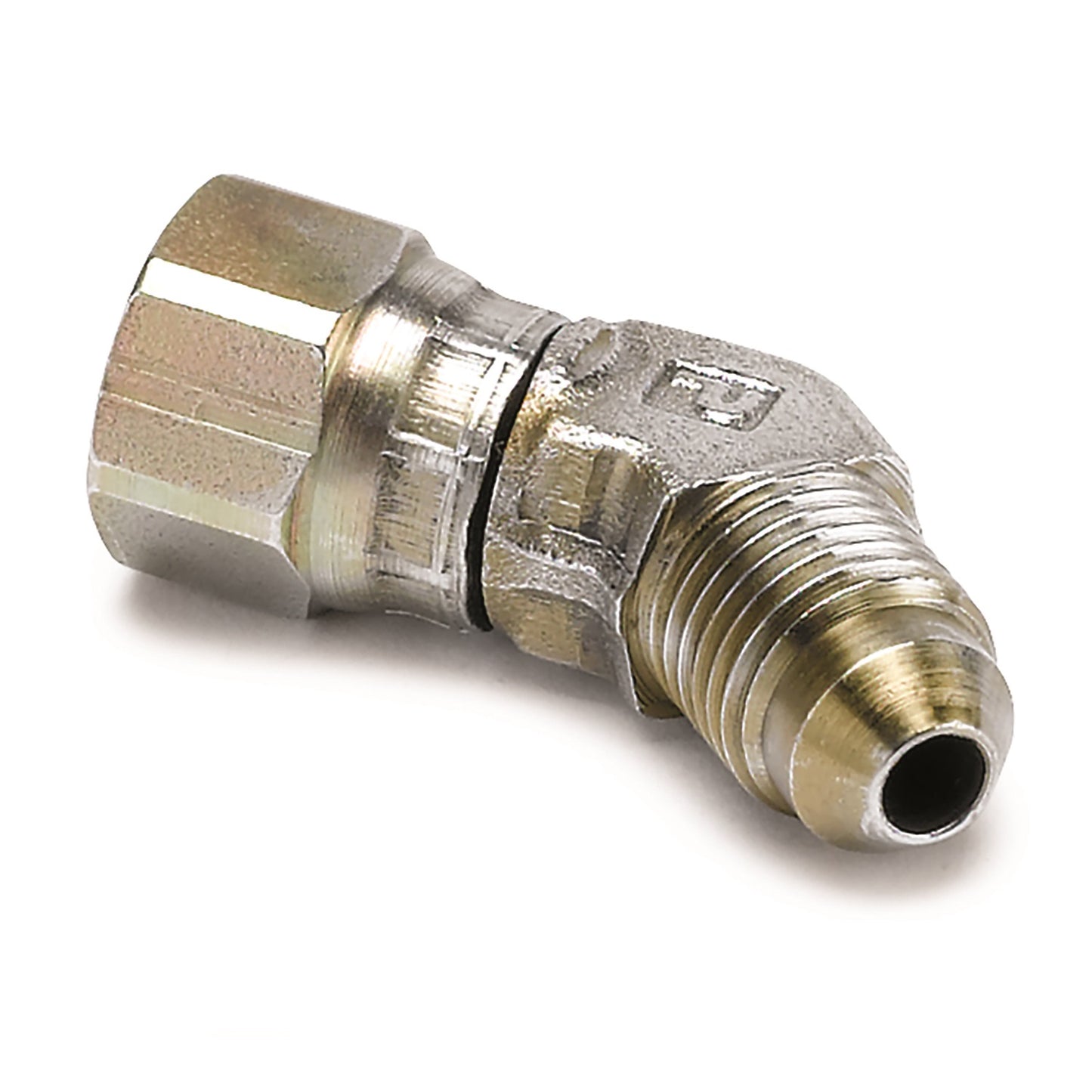 FITTING ADAPTER 45 -4AN FEMALE TO -4AN MALE STEEL