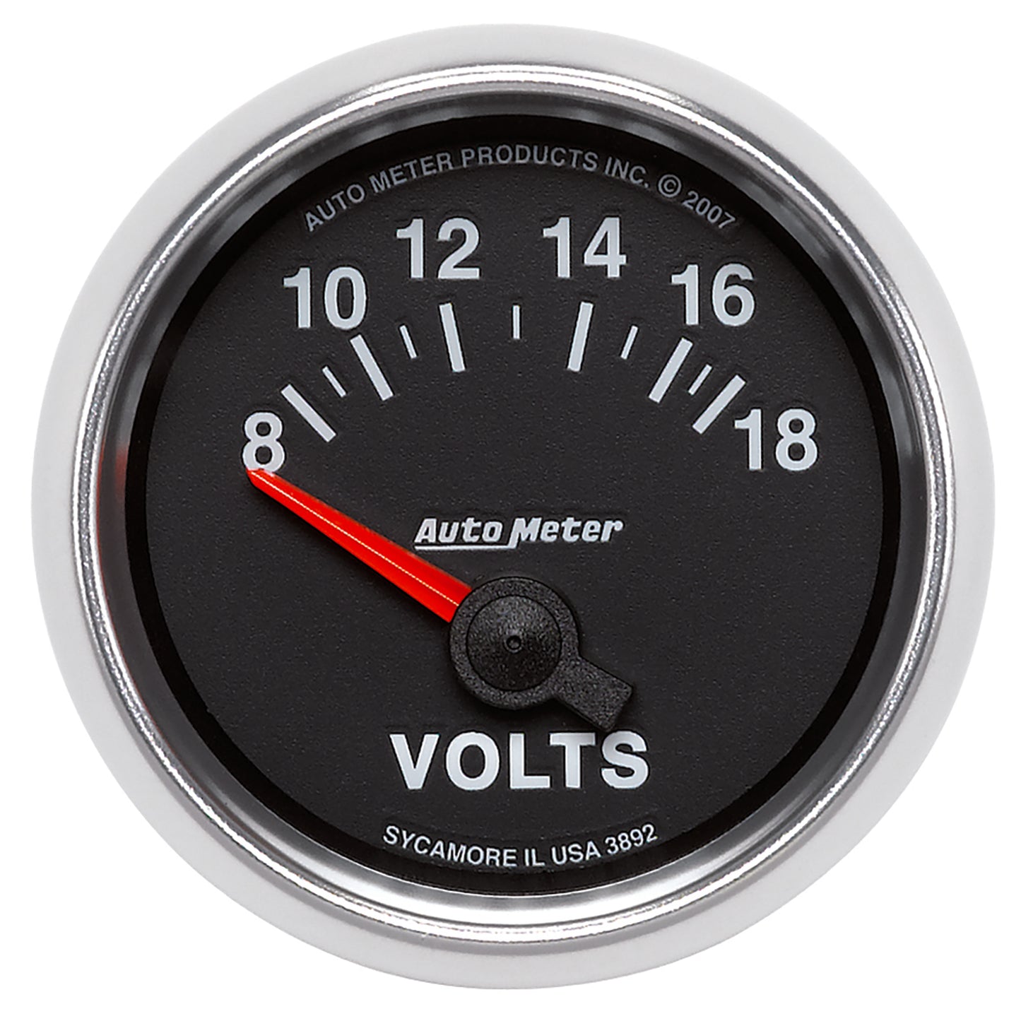 2-1/16 In. VOLTMETER 8-18V GS