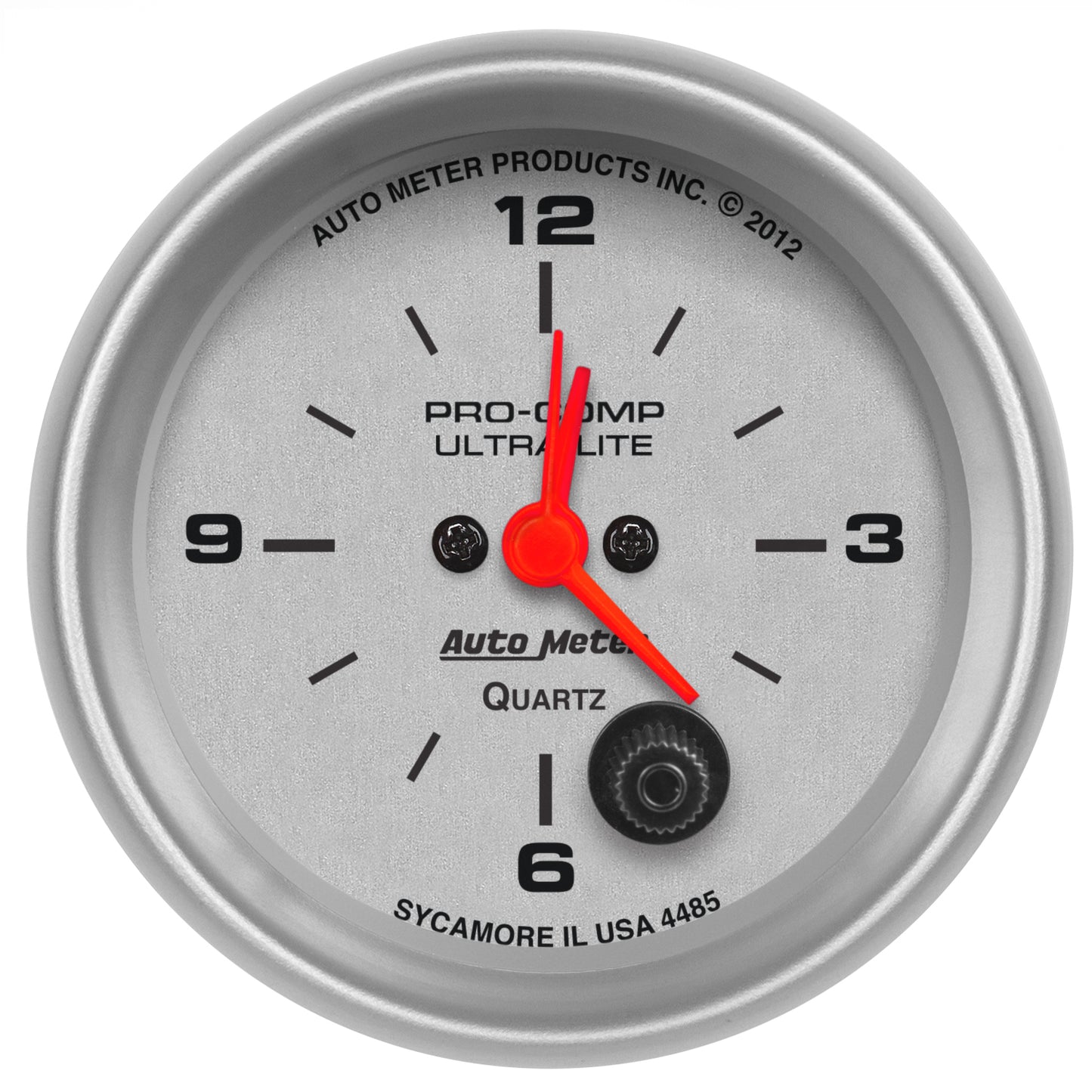 2-5/8 In. CLOCK 12 HOUR ULTRA-LITE