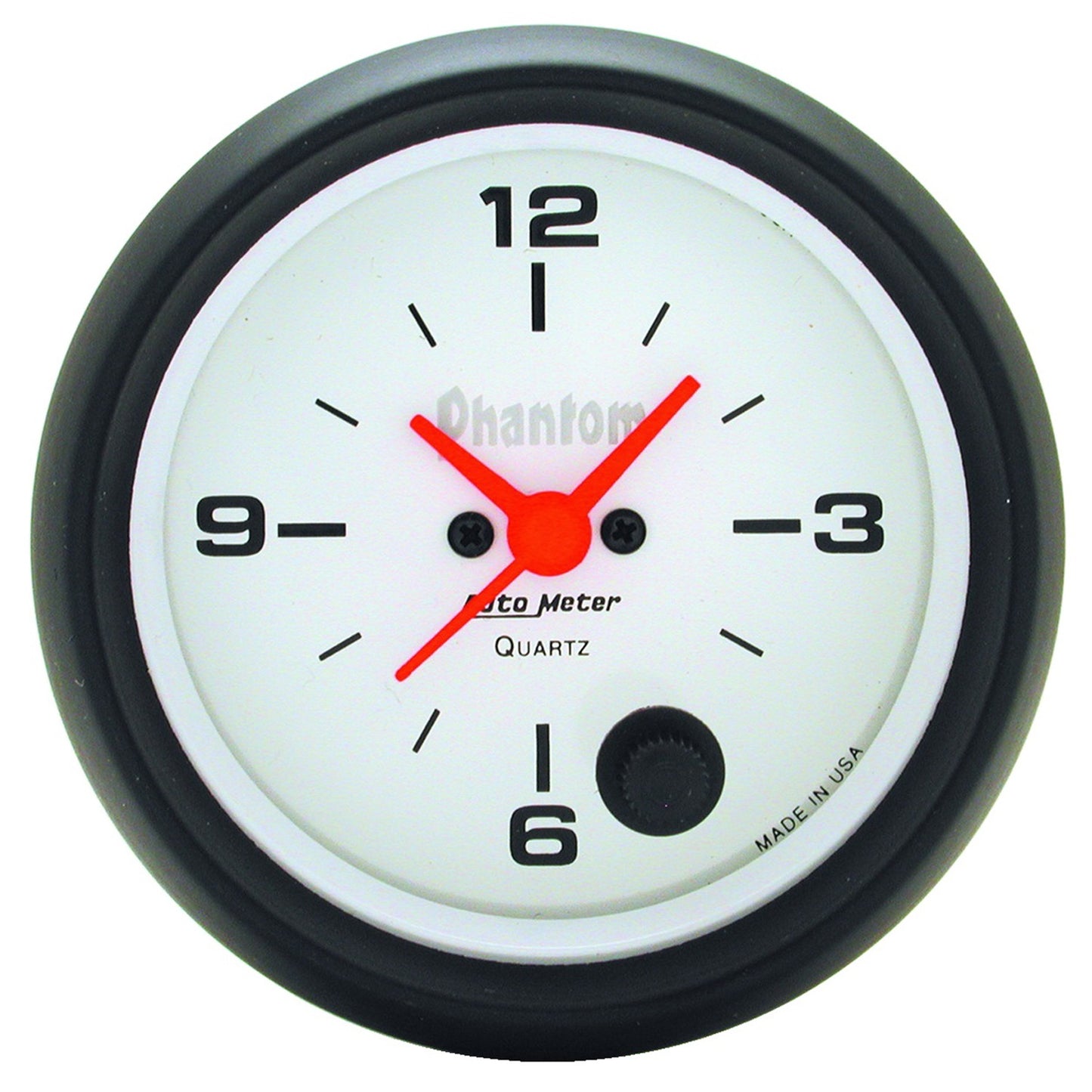 2-5/8 In. CLOCK 12 HOUR PHANTOM