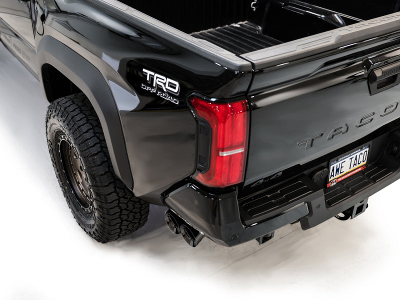 AWE Tuning AWE Exhaust for 4th Gen Toyota Tacoma Dual Diamond Black Tips 3015-33254