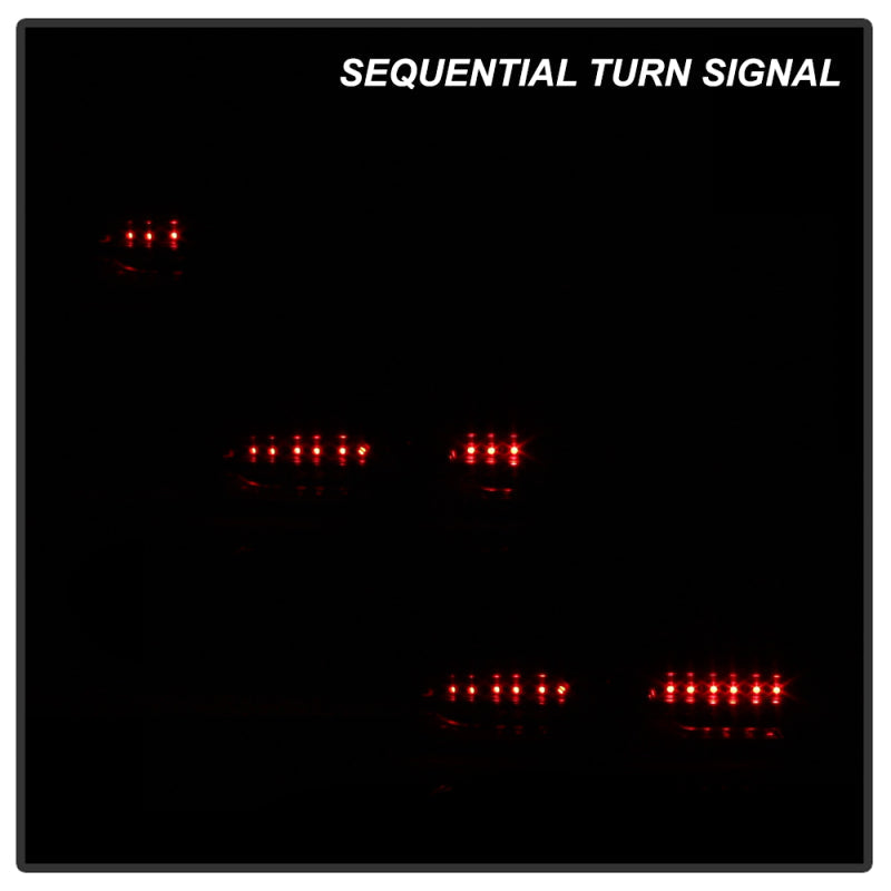 Spyder Chevy Camaro 16-18 Halogen LED Tail Lights Black ALT-YD-CCAM16HAL-SEQ-BK 5087218