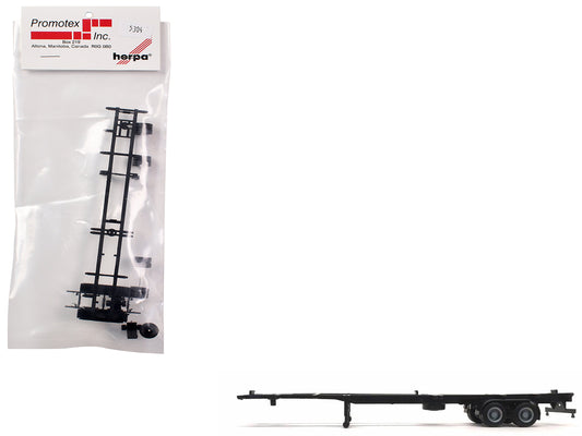 Rapid Vehicles Container Chassis for 2-Axle 48ft Trailer 1/87 (HO) Plastic Model by Promotex ...