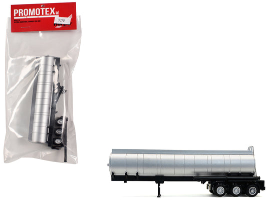 Rapid Vehicles 3-Axle Chemical Tanker Trailer Silver 1/87 (HO) Plastic Model by Promotex  free...