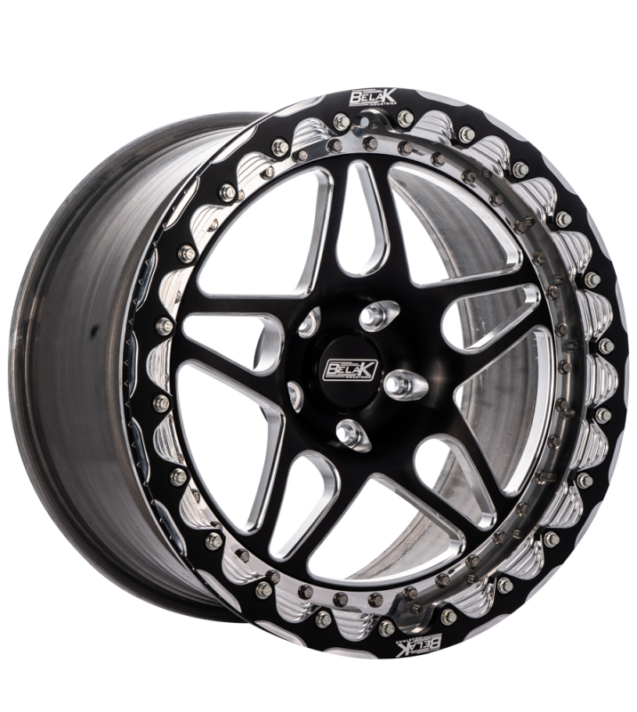 Belak Wheels Belak 13x10 / 5in BS / 5x100 BP / High Pad / Series 3 Wheel - Single Beadlock 13105100S35BS-SBL