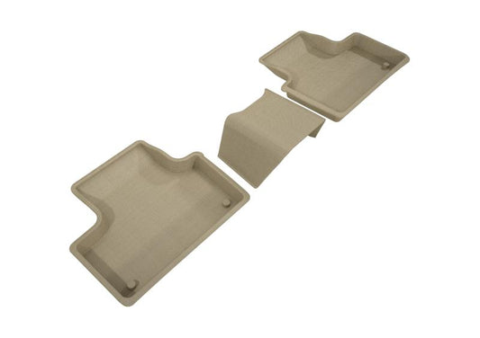 FR SPORT 3D MAXpider 2018-2020 Volvo XC60 Kagu 2nd Row Floormats - Tan L1VV02521502