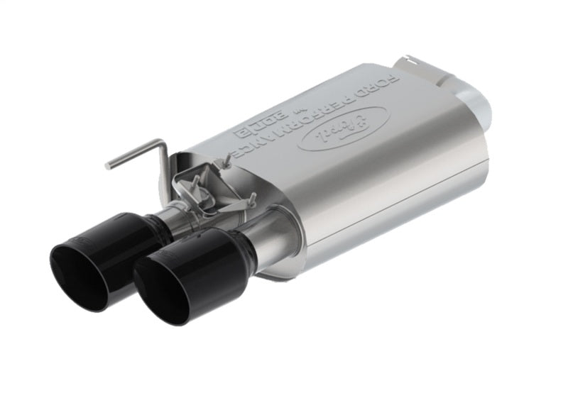 Ford Racing 2024 Mustang 2.3L Sport Active Cat-Back Exhaust - Black Tip M-5200-M2SB