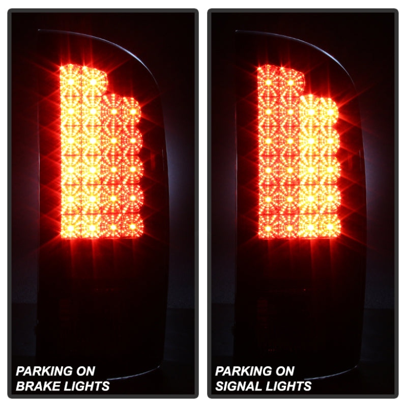 Spyder Dodge Ram 02-06 1500/Ram 2500/3500 03-06 LED Tail Light Black ALT-YD-DRAM02-LED-BK 5002556