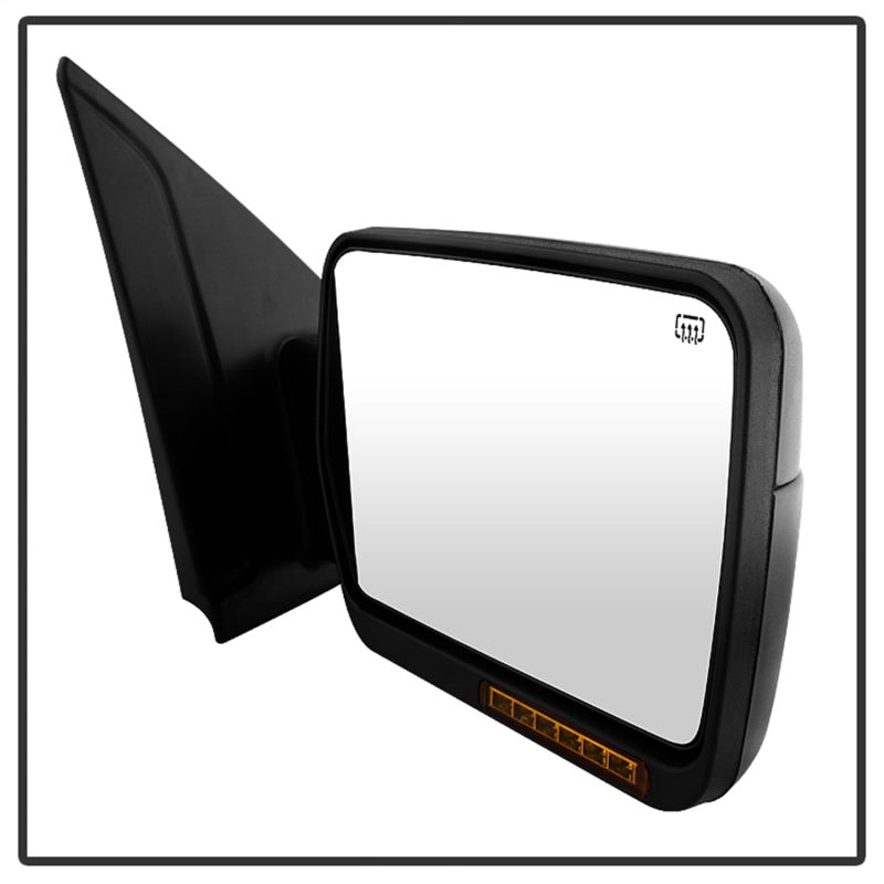 FR SPORT SPYDER Xtune Ford F150 07-14 Power Heated Amber LED Signal OE Mirror Left...