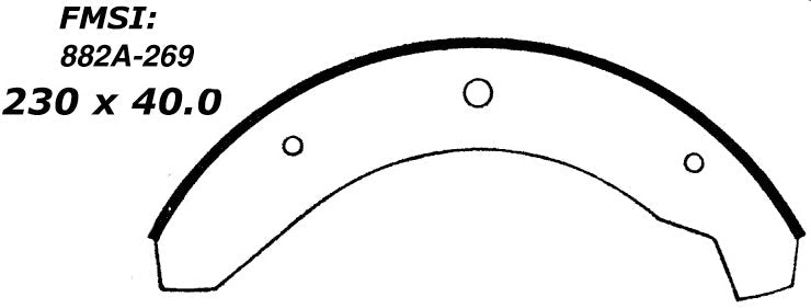 Porterfield Brake Shoes for 1966 VOLKSWAGEN BEETLE