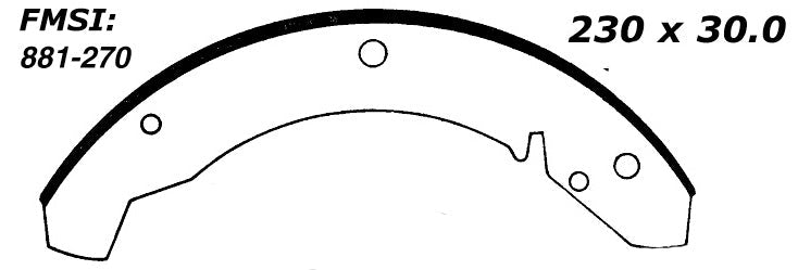 Porterfield Brake Shoes for 1965 VOLKSWAGEN BEETLE