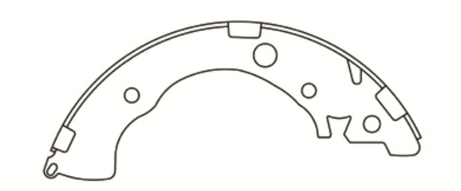Porterfield Brake Shoes for 2007 HONDA CIVIC Coupe DX
