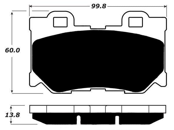 Porterfield Brake Pads for 2014 INFINITI Q70 w/ Sport Brakes