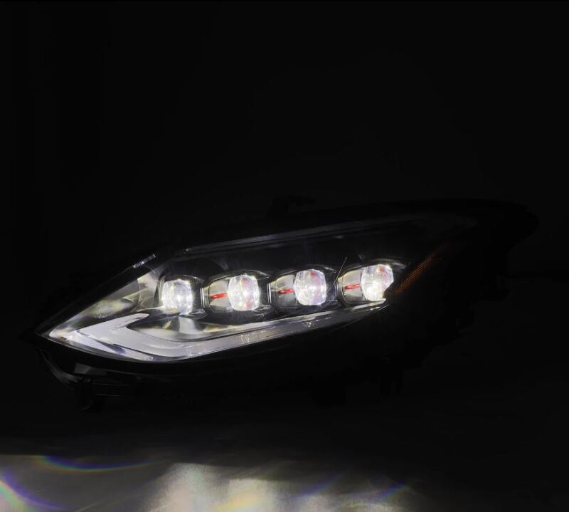 AlphaRex 23-24 Nissan Z NOVA-Series LED Projector Headlights Alpha-Blk w/Activation Light & Seq.Sig 880494 *Discontinued