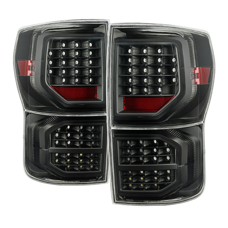 FR SPORT SPYDER Xtune Toyota Tundra 07-13 LED Tail Lights Black ALT-JH-TTU07-LED-G2-BK 9034466